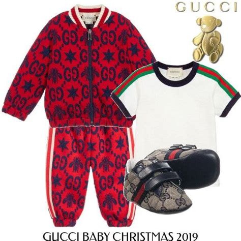 gucci crochet baby outfit|baby gucci jogging suits.